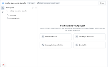 New asset bundle