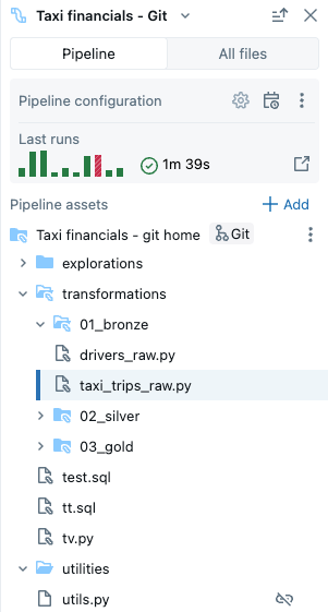 Pipeline asset browser