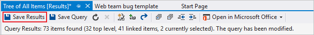Screenshot of Save changes from Visual Studio with Power Tools installed.