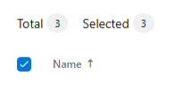 Screenshot showing checked box for All.