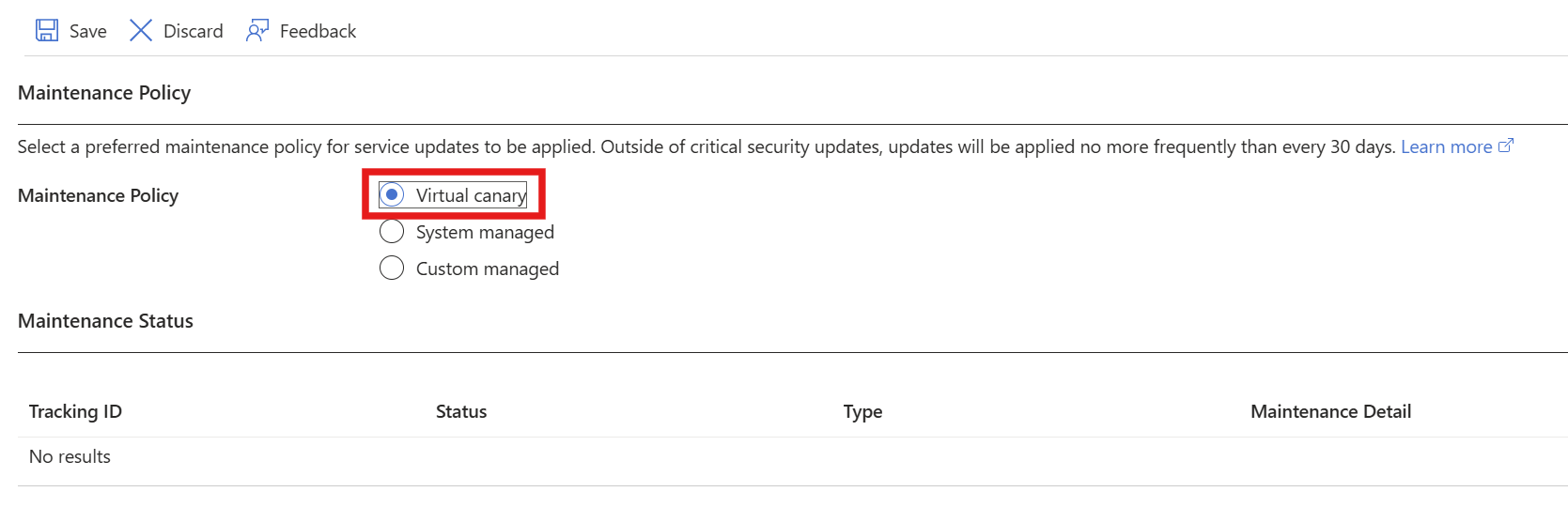 Screenshot that high light virtual canary.