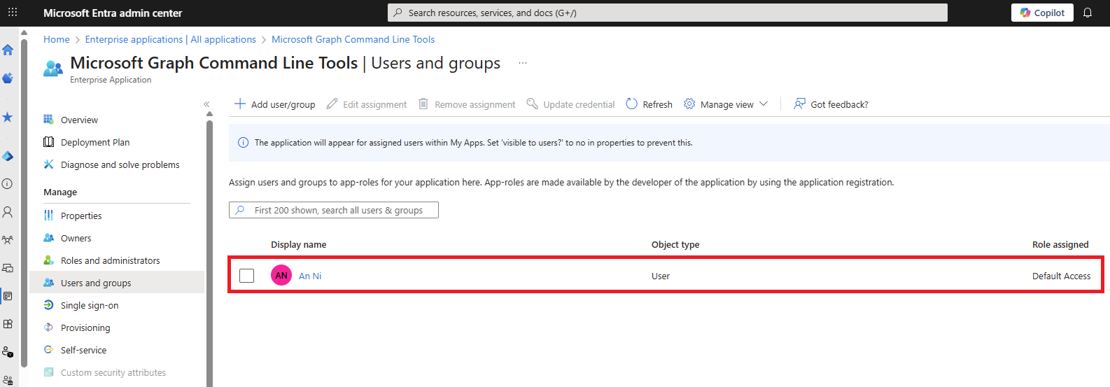 Screenshot shows My SaaS apps in Azure.