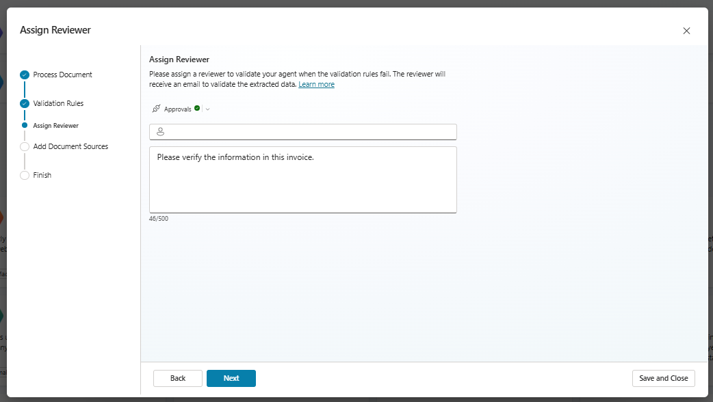Screenshot showing a successful Approvals connection.