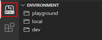 Screenshot shows the select Agents Toolkit from activity bar.