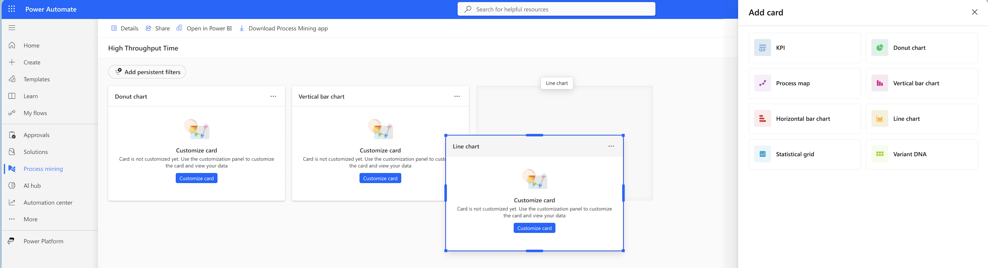 Screenshot of drag and drop positioning in edit mode.