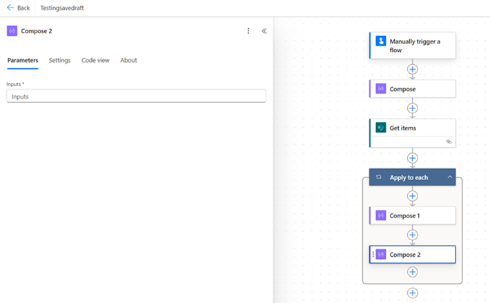 Selecting 'Recover' loads the unsaved version of flow, replacing the saved version of the flow.