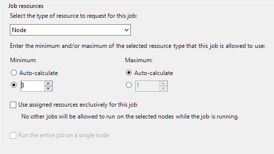 Job resources