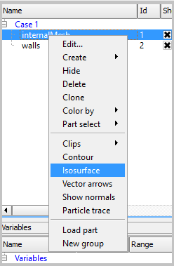 Create an isosurface