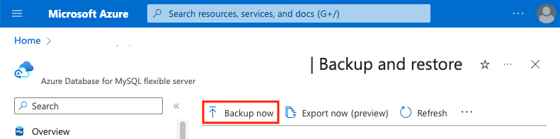 Screenshot of the Take Backup dialog box prompting for a backup name and retention period.