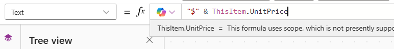 Screenshot of the visible selection view in your app.