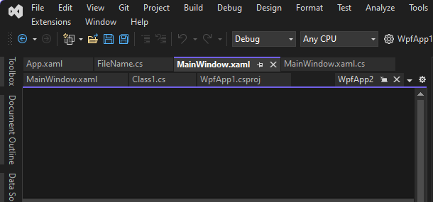 Screenshot of tabs arranged in multiple rows.