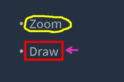 A screenshot of the ZoomIt by Sysinternals utility for Windows, now available with PowerToys.