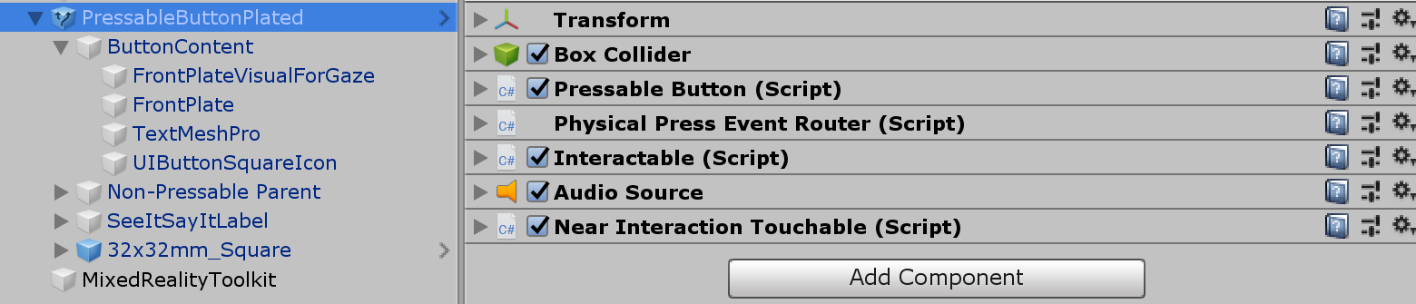 Button Structure