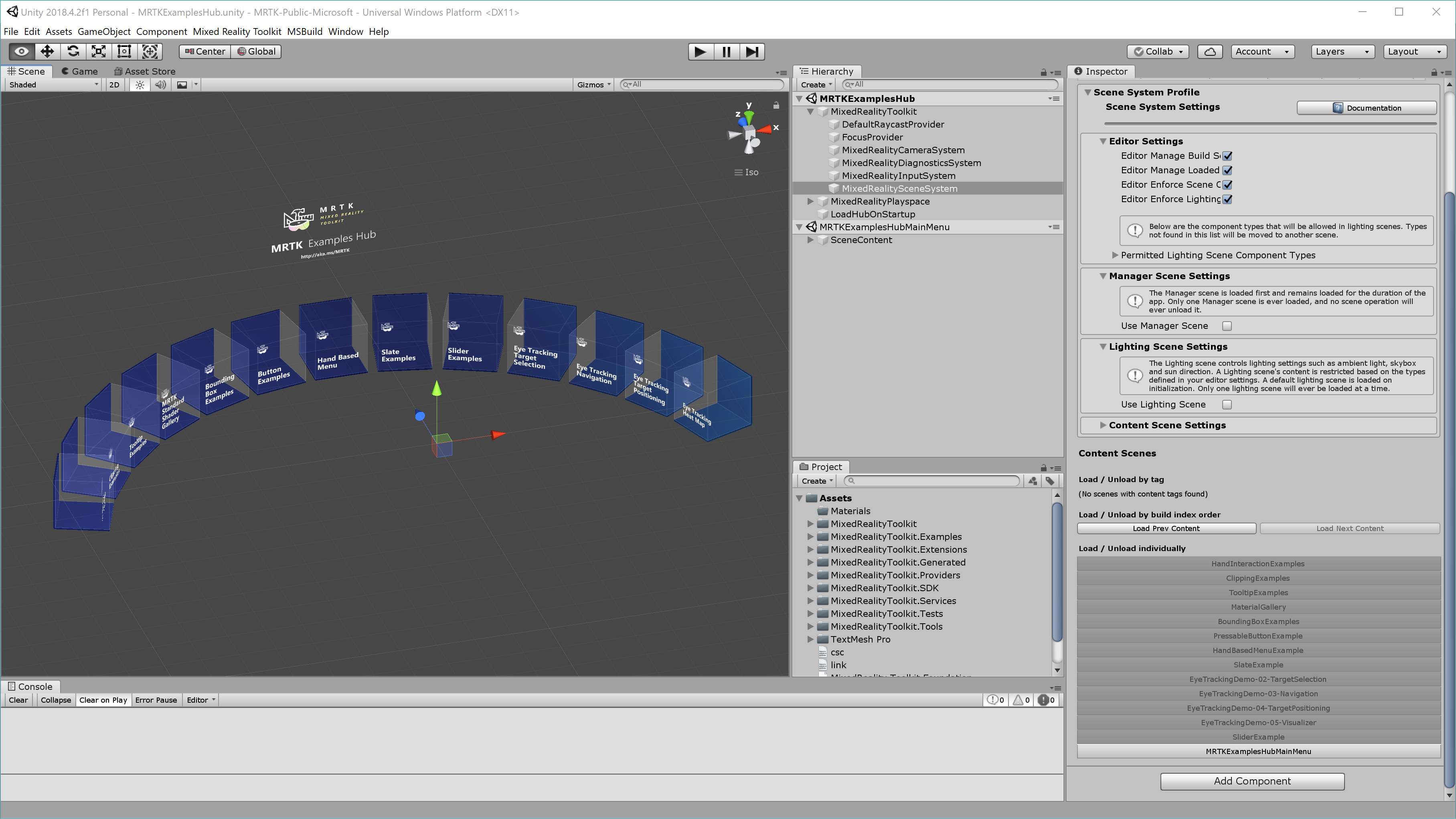 Scene system 3