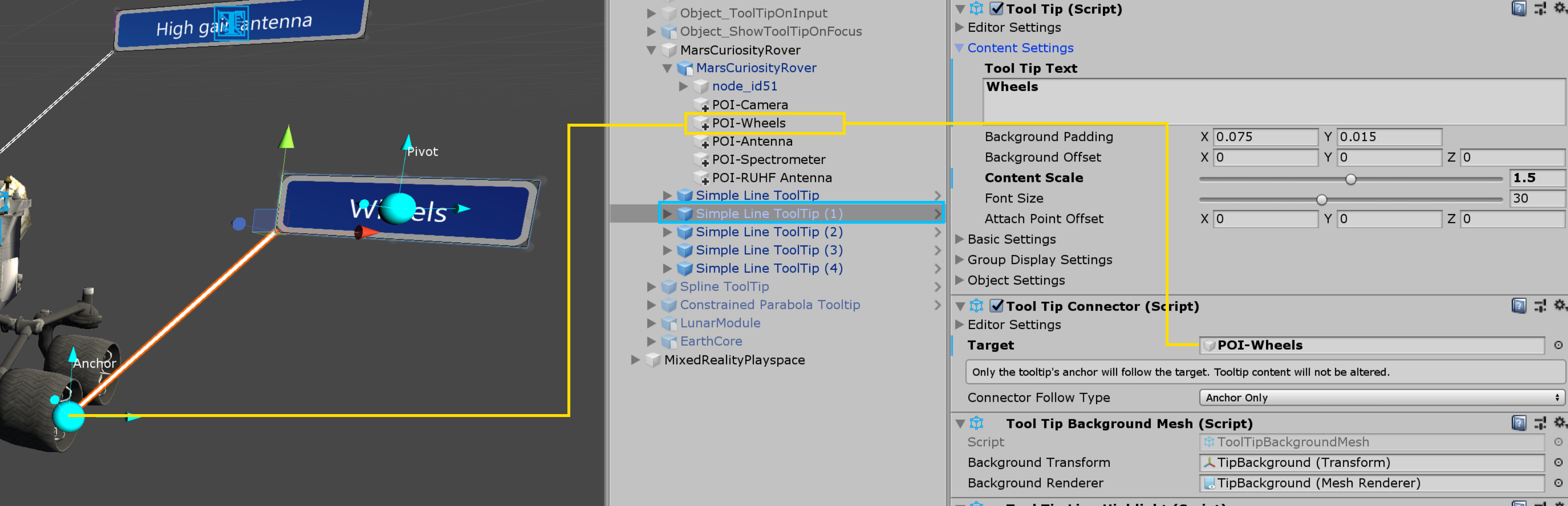 Tooltip Connector