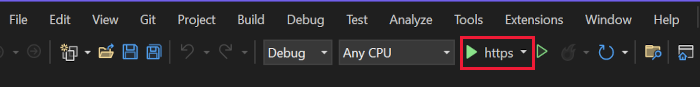 MvcMovie-debugknop