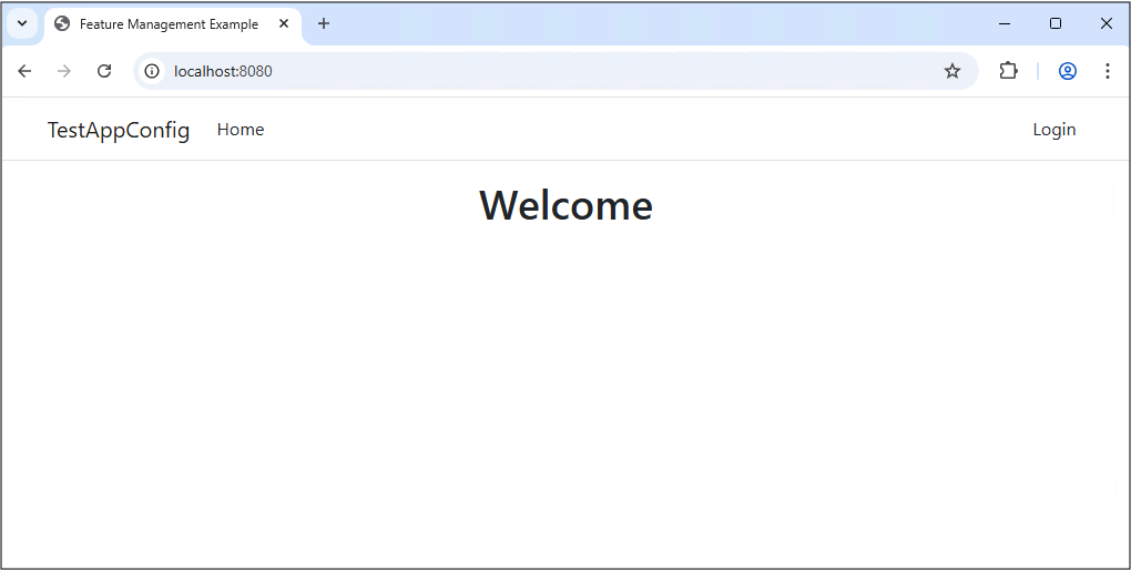 Schermopname van Gin-web-app voordat de gebruiker zich aanmeldt zonder bètatoegang.