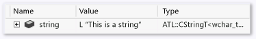 элемент CStringT DisplayString