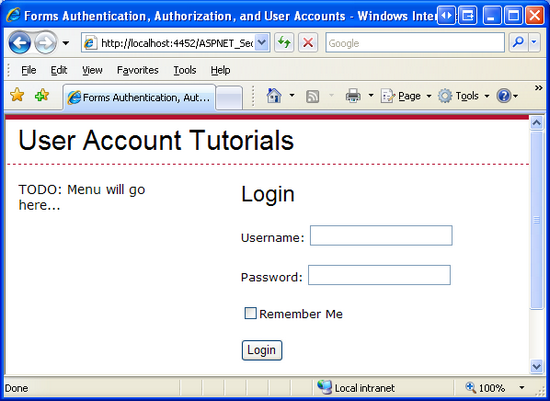 登录页面隐藏默认的 LoginContent ContentPlaceHolder 标记