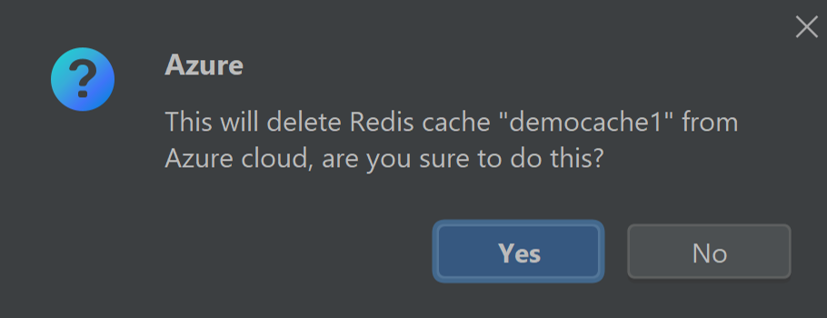 删除 Redis 缓存提示