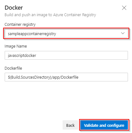 “验证和配置 Docker”屏幕的屏幕截图。