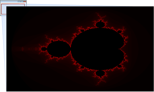 Mandelbrot 应用程序。