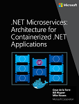 适用于容器化 .NET 应用程序的 .NET 微服务体系结构电子书封面缩略图。