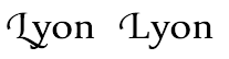 使用 OpenType 上下文花体装饰的文本