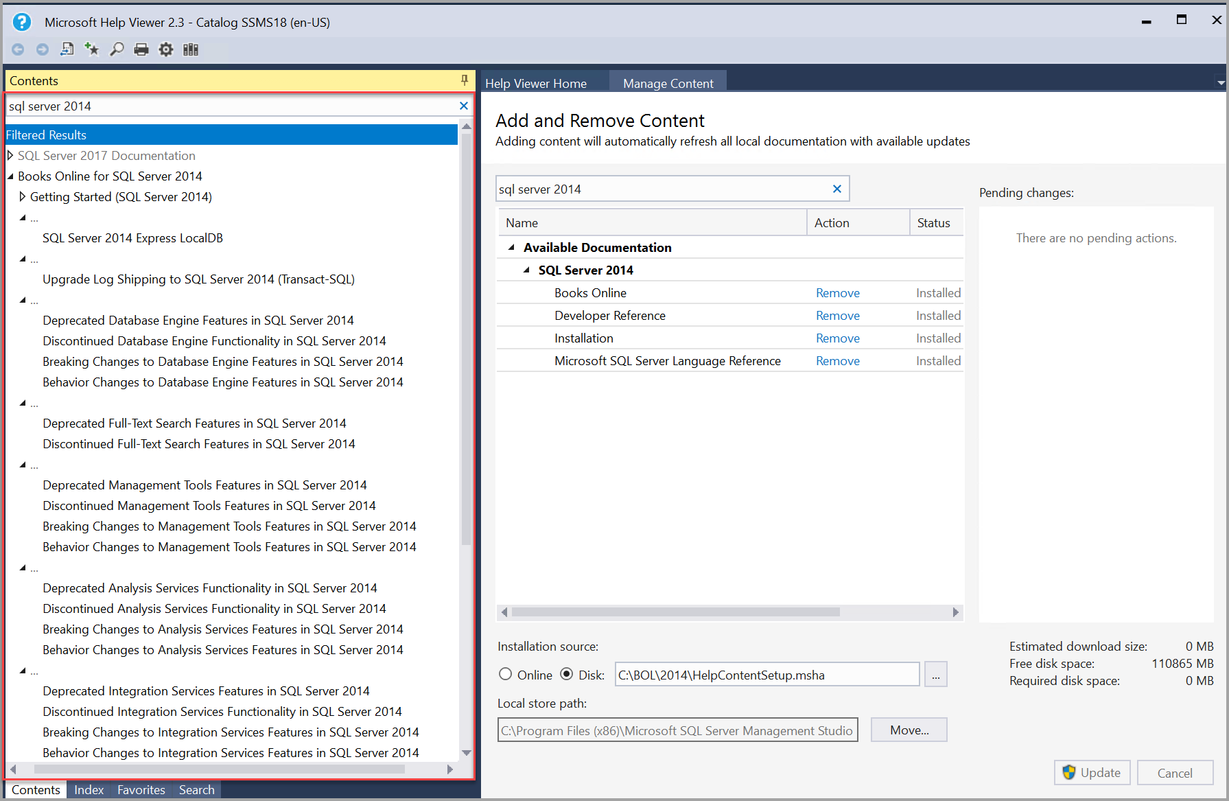 SQL Server 2014 书籍自动更新