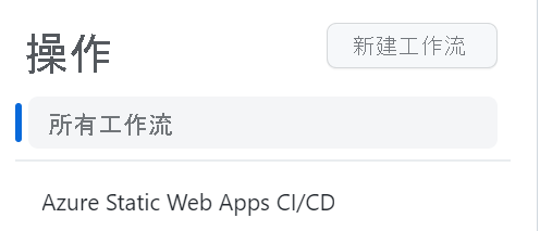 屏幕截图，显示如何查找正确的工作流。
