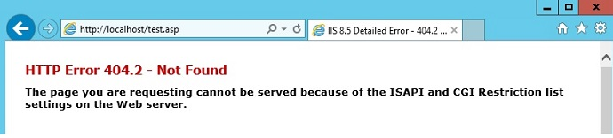 Internet Explorer 窗口的屏幕截图，其中显示“H T T P 错误 404 磅 2”短划线“找不到消息页。