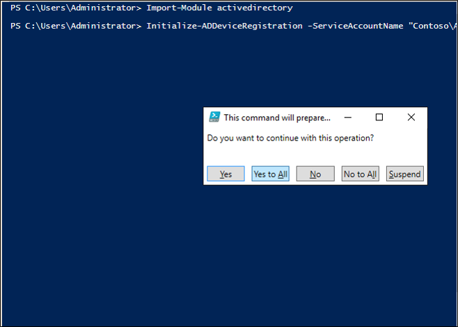 显示如何使用列出的 PowerShell 命令的屏幕截图。